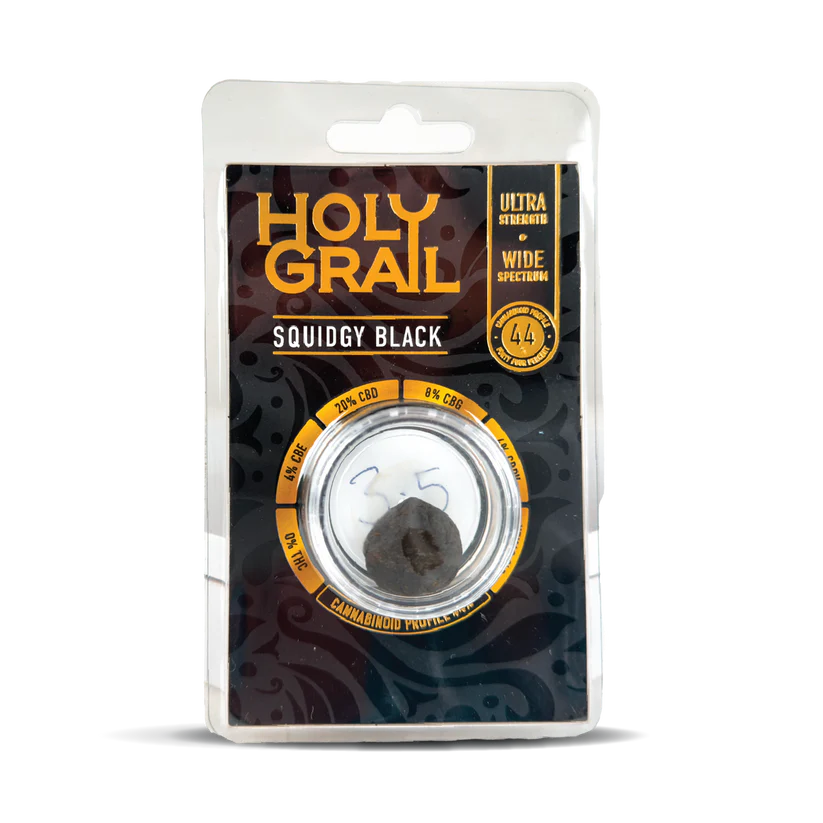 Holy Grail Squidgy Black 44% 748mg (3.5g)